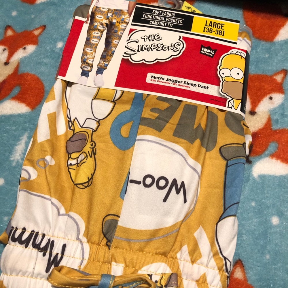 The Simpsons “Homer” Jogger Sleep Pant